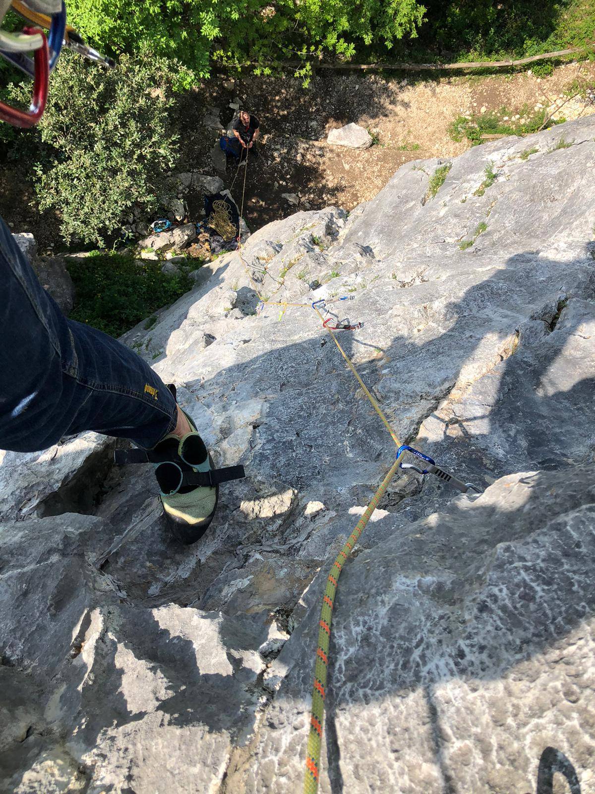 roccia corda