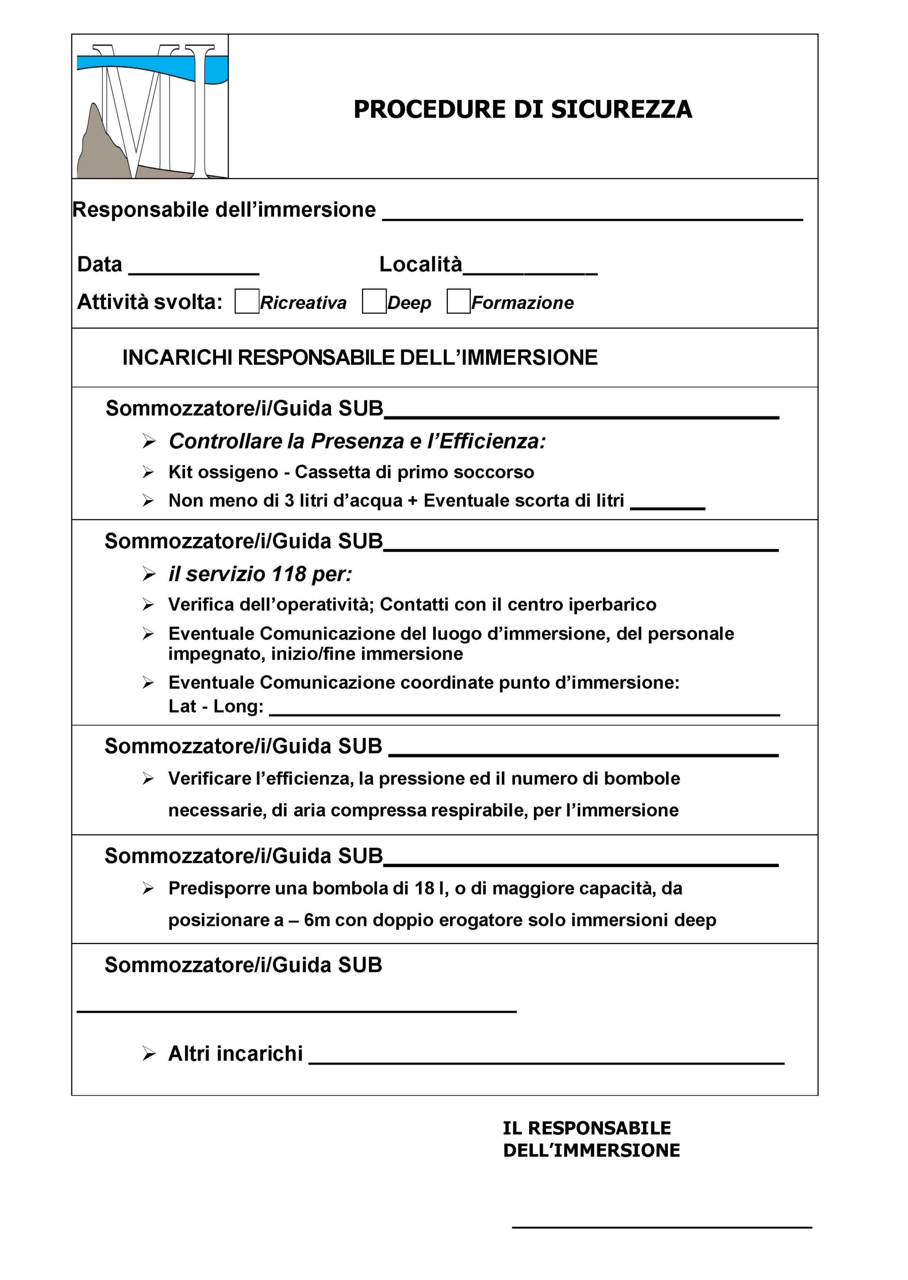 piani di sicurezza e di emergenza 2